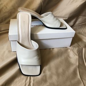 Ivory slides by Naturalizer size 8.5 M